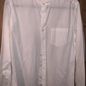 J. Crew white button down